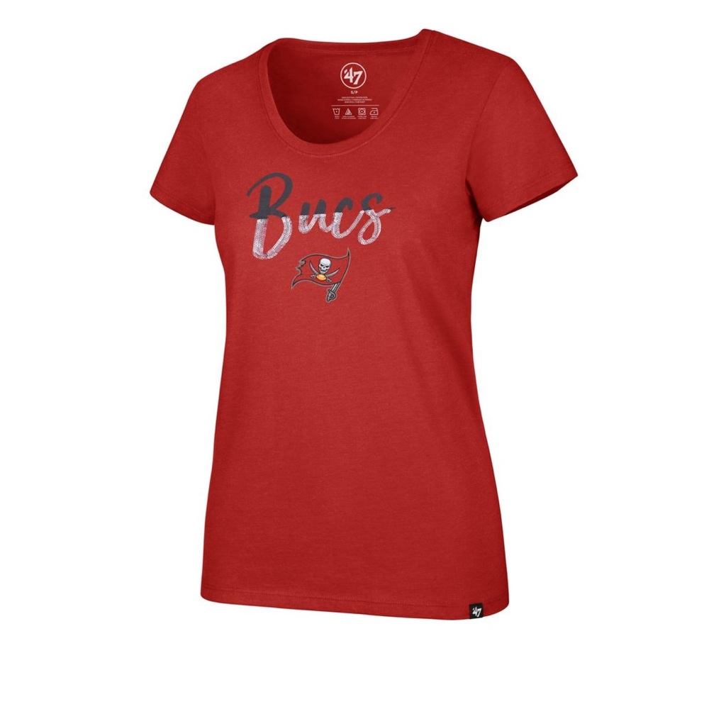 Officially Licensed NFL Women's Sparkle Dip Club Tee
'47 Brand